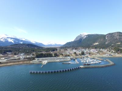 Haines Small Boat Harbor - View Looking West