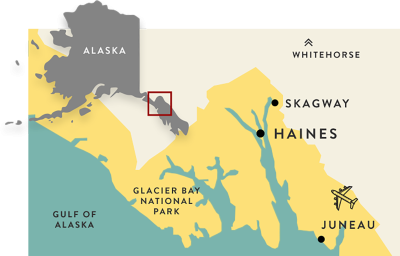 Haines, Alaska map location